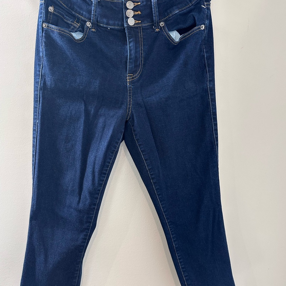 Torrid High Rise Dark Blue Jeggings